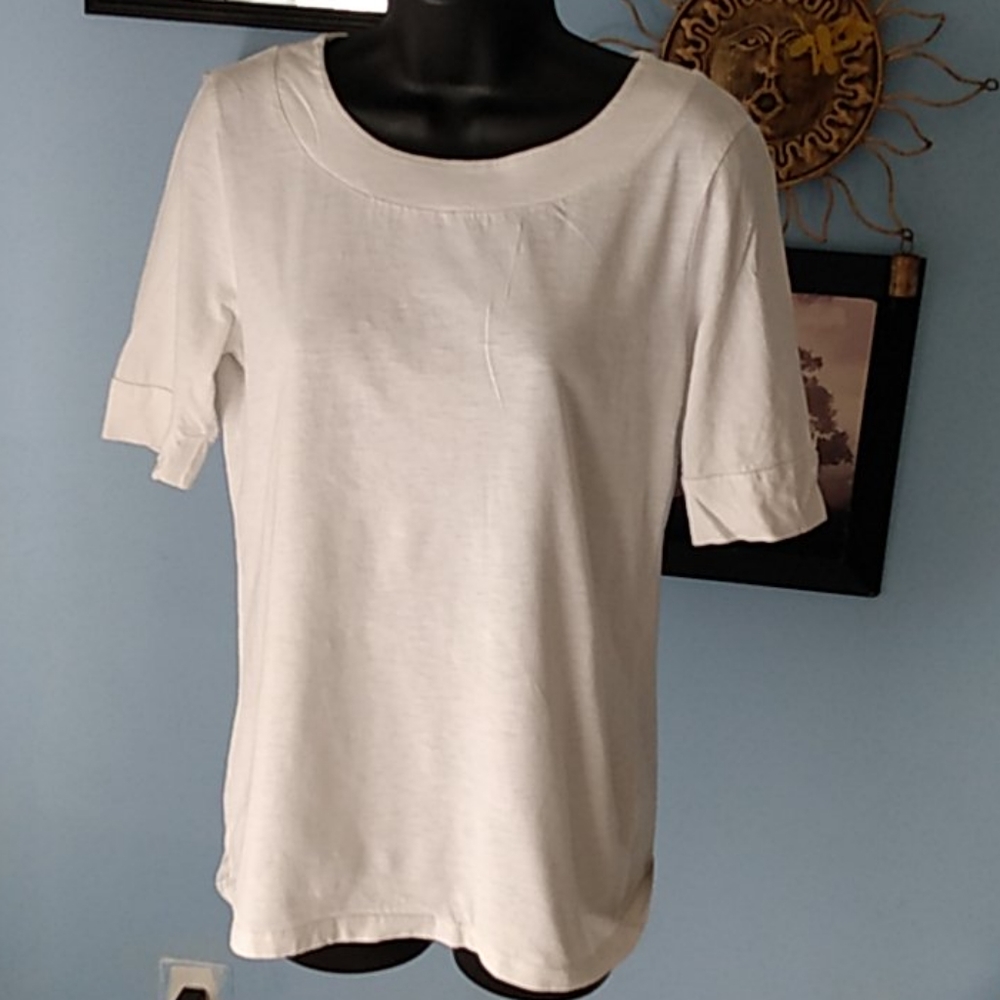 Pendleton White Mid length Sleeve Shirt
